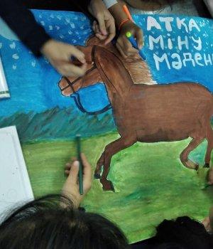 Ұлы даланың жеті қыры бойынша №31 Сарыбұлақ орта мектебінде өткізілген сынып сағаттары.