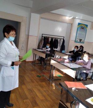 "Тазалық-саулық негізі, саулық-байлық негізі" атты танымдық сабақ өтті.